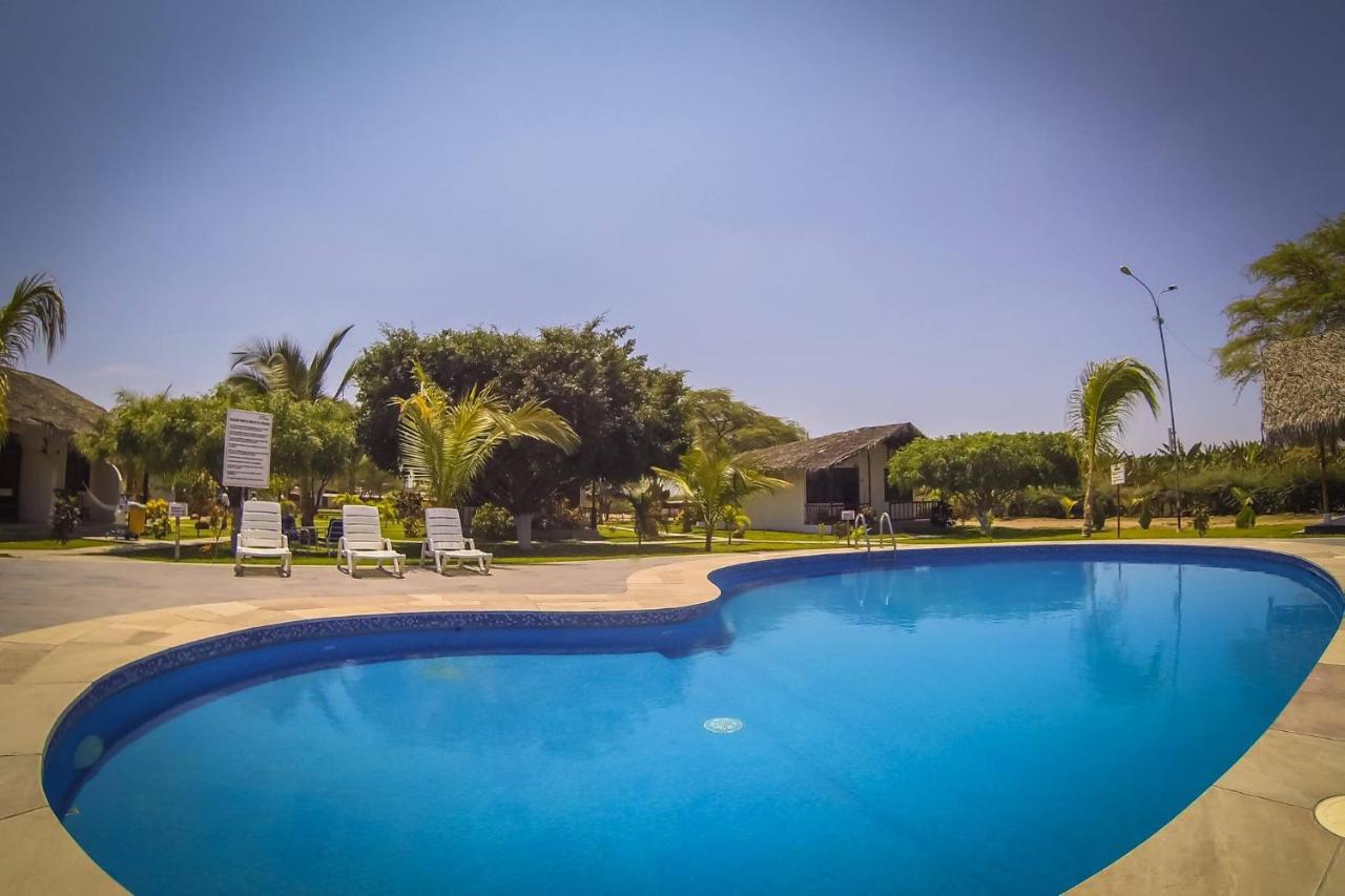 La Choza Bungalows Tambo Grande Esterno foto