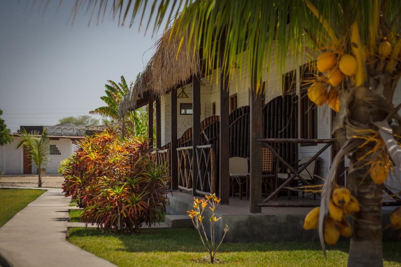 La Choza Bungalows Tambo Grande Esterno foto